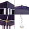 Pergola Polyester Staal 300 x 300 x 245 cm