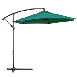 Parasoll Monty Aluminium Groen 270 cm