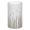 Kaarshouder Grijs Gouden Kristal Ø 15 cm 15 x 15 x 25 cm