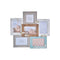 Fotolijsten DKD Home Decor Beach Hout Zeeman (46,5 x 2 x 44,5 cm)