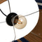 Plafondlamp Papier Ijzer Strepen 220-240 V 32,5 x 24,5 x 21 cm