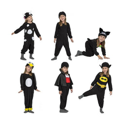 Kostuums voor Baby's My Other Me Quick 'n' fun Zwart (3 Onderdelen) Maat 3-4 Jaar