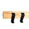 Wandkapstok 75 x 21 x 13 cm Metaal Hout industrial