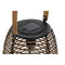 Zonnelamp DKD Home Decor Bruin Zwart Bamboe Rotan 20 x 20 x 45 cm