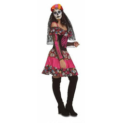 Kostuums voor Volwassenen Day of the Dead (1 Onderdelen) Maat S