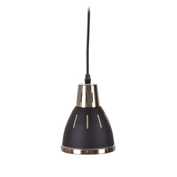 Plafondlamp 13,2 x 13,2 x 16 cm Zwart Metaal industrial