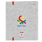 Ringmap Benetton Pop Grijs (27 x 32 x 3.5 cm)
