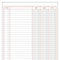 Rekeningenboek DOHE 09908 Bordeaux A4 100 Lakens