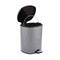 Pedaalemmer Donker grijs Plastic 6 L (6 Stuks)