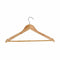 Kleerhangerset Bruin Hout (124 Stuks)