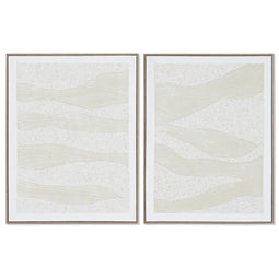 Schilderij Home ESPRIT Abstract Stads 62,3 x 4,5 x 82 cm (2 Stuks)