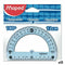 Halve cirkel Maped Geometric 180º Set Plastic (12 Stuks)
