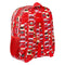 Schoolrugzak Cars Let's race Rood Wit (32 x 38 x 12 cm)