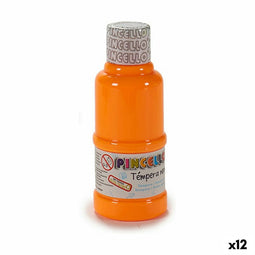 Tempera Neon Oranje 120 ml (12 Stuks)