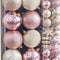 Kerstballen Roze (58 Stuks)
