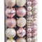 Kerstballen Roze (58 Stuks)