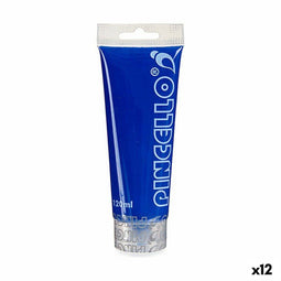 Acrylverf Donkerblauw 120 ml (12 Stuks)