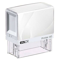 Zegel Colop Printer 40 Wit Blauw