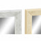 Wandspiegel DKD Home Decor 56 x 2 x 76 cm Kristal Natuurlijk Grijs Bruin Donker grijs polyestyree...