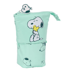 Potloodetui Snoopy Groovy Groen 8 x 19 x 6 cm