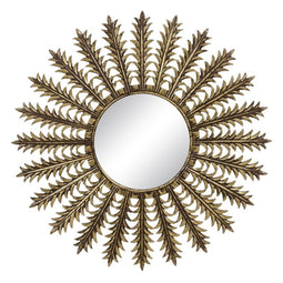 Wandspiegel 90 x 1,75 x 90 cm Gouden DMF