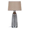 Bureaulamp 26 x 26 x 49,5 cm Keramisch Zilver