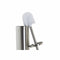 Toiletborstel DKD Home Decor 8424001815944 9 x 9 x 39 cm Zilverkleurig Staal