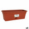 Plantenbak met schaal Dem Greentime Rechthoekig Bruin 50 x 20 x 17,4 cm (6 Stuks)