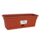 Plantenbak met schaal Dem Greentime Rechthoekig Bruin 50 x 20 x 17,4 cm (6 Stuks)