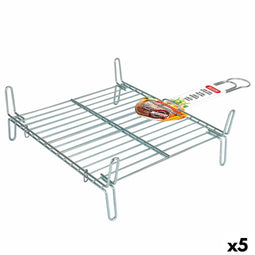 Grill Algon Dubbel Verzinken 35 x 35 cm (5 Stuks)