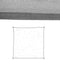 Schaduwdoeken Zonnetent 3 x 3 m Grijs Polyethyleen 300 x 300 x 0,5 cm
