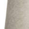 Poef Grijs Synthetisch Leer 41 x 41 x 42 cm DMF