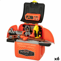 Speelgoedgereedschap Colorbaby Rugzak 21 Onderdelen 39 x 43 x 19,5 cm 6 Stuks