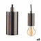 Plafondlamp Zwart Metaal 60 W (6 Stuks)