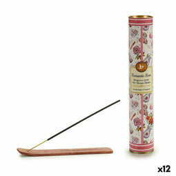 Wierook Roze bloemen Met steun (12 Stuks)