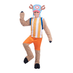 Kostuums voor Kinderen One Piece Chopper (5 Onderdelen) Maat 7-9 Jaar