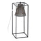 Vloerlamp Zwart Gouden Metaal 20 x 20 x 57 cm