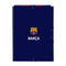 Map F.C. Barcelona Rood Marineblauw A4