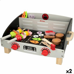 Barbecue Woomax Speelgoed 2 Stuks