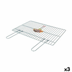 Grill Algon Algon Barbecue 65 x 40 cm 66 x 40 cm (3 Stuks)