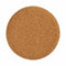 Poef Bruin Kurk Hout MDF 28 x 28 x 28 cm (4 Stuks)