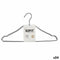 Kleerhangerset Zilverkleurig Metaal 39,5 x 20 x 0,5 cm (24 Stuks)