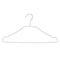 Kleerhangerset Zilverkleurig Metaal 39,5 x 20 x 0,5 cm (24 Stuks)