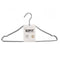 Kleerhangerset Zilverkleurig Metaal 39,5 x 20 x 0,5 cm (24 Stuks)