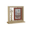 Fotolijsten Home ESPRIT Natuurlijk Terra cotta Kristal Hout MDF Scandinavisch 25 x 7 x 23 cm