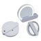 Spiegel LED Licht 9 x 2 x 10 cm Wit ABS (12 Stuks)