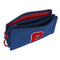 Schoolpennenzak Safta University Rood Marineblauw (22 x 12 x 3 cm)