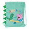 Rugtas met Koordjes Peppa Pig George Munt 26 x 34 x 1 cm