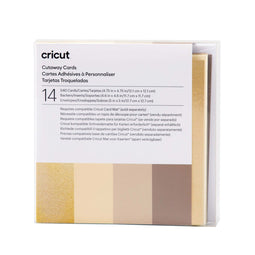 Snijkaarten voor snijplotters Cricut Neutrals S40