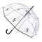 Paraplu Mickey Mouse Transparant Zwart PoE